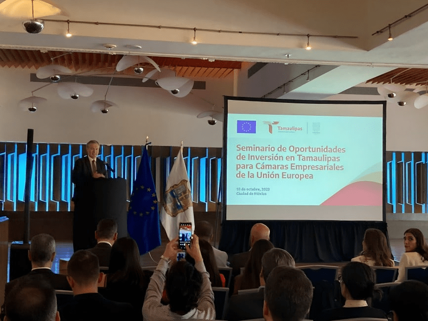 Tamaulipas y la Unión Europea exploran oportunidades de&nbsp;inversión