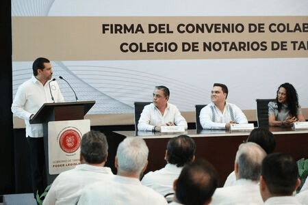 Unen esfuerzos Congreso y notariado para fortalecer el marco jurídico en&nbsp;Tamaulipas
